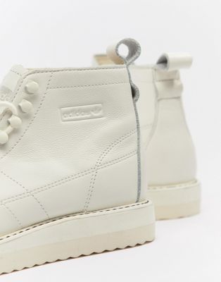 adidas originals superstar boot trainers in triple white