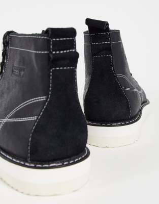 superstar boots black