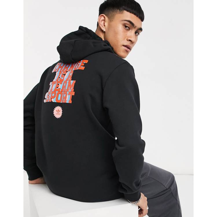 Adidas change is best sale a team sport hoodie