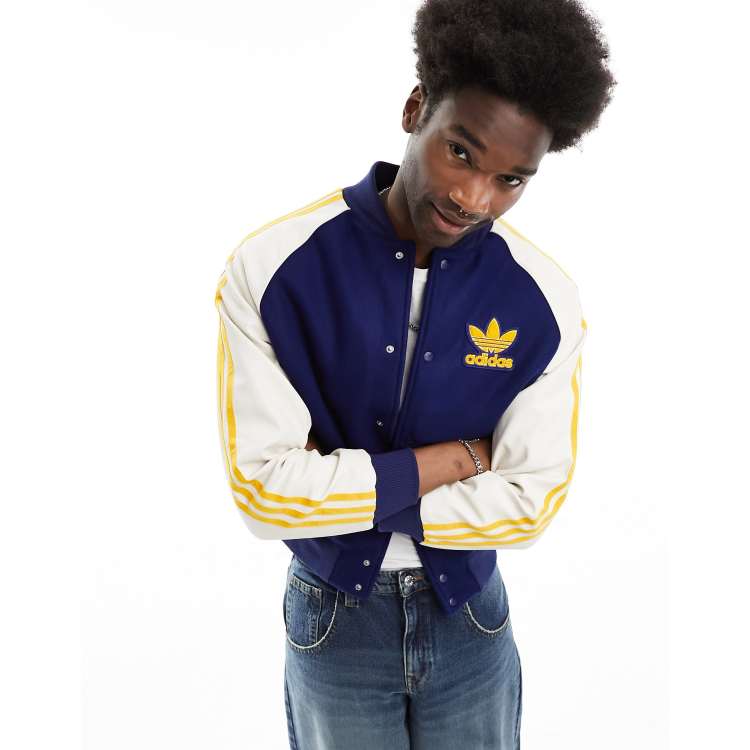 White adidas 2024 originals jacket