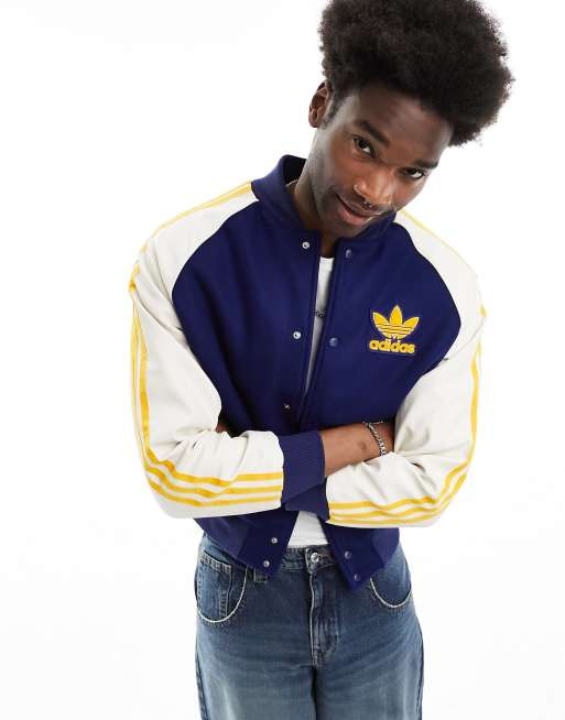 Adidas originals on sale baseball jacket