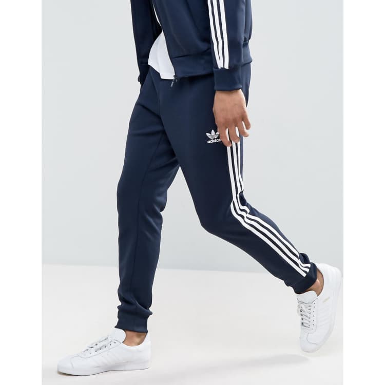 Adidas originals superstar cuffed track pants in black aj6960 best sale