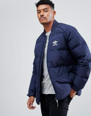 doudoune adidas bleu