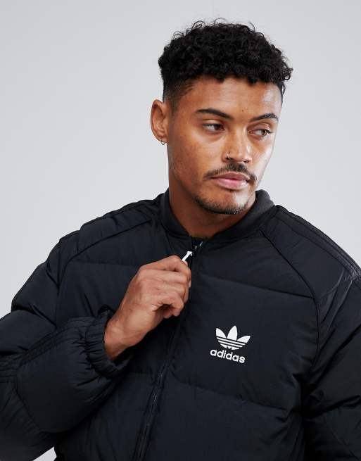 Adidas originals superstar store jacket black