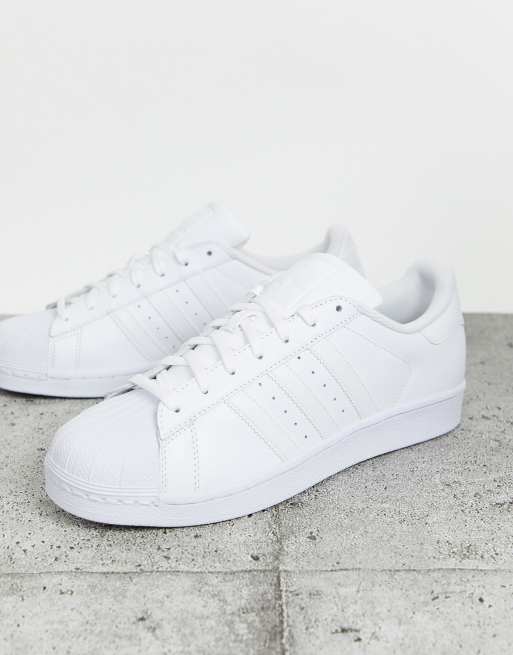 Adidas originals superstar foundation white sneakers sale