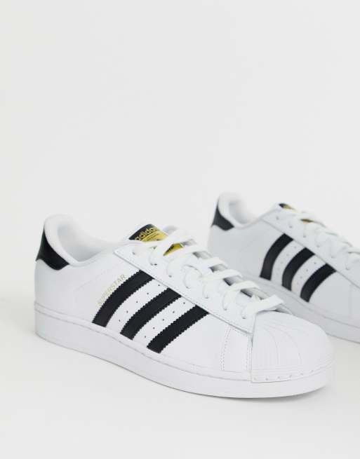 Adidas white superstar foundation trainers best sale