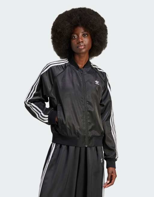 adidas Originals Superstar Haut de surv tement Noir ASOS