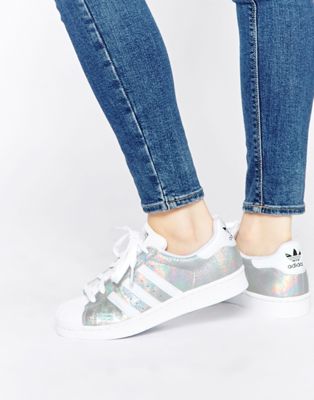 holographic adidas sneakers