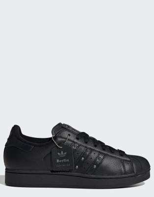 adidas Originals - Superstar II - Baskets avec clous - Noir