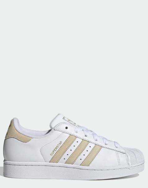 adidas Originals Superstar II baskets blanches et beiges - view 1