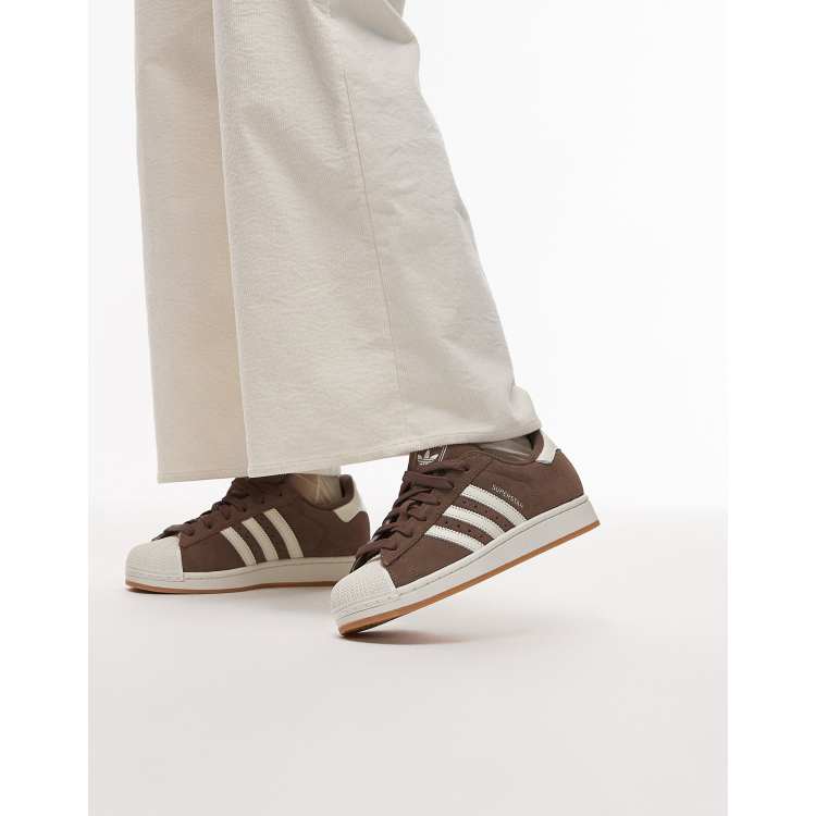 adidas Originals Superstar II Baskets Marron ASOS