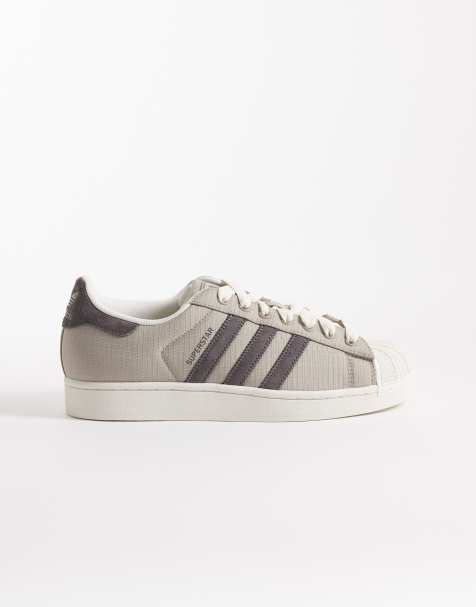 adidas Originals – Superstar II – Cargogröna och grå sneakers - view 1