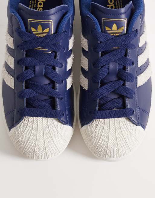 adidas Originals – Superstar II Croc – Sneaker in Marineblau  , 2 von 5