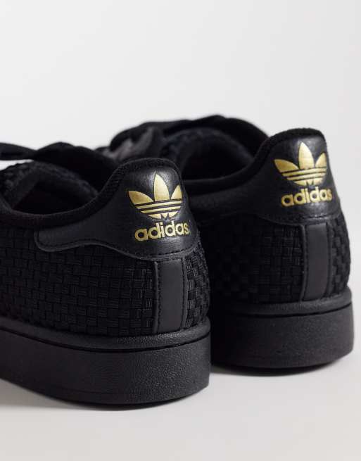 adidas Originals – Superstar II – Gewebte Sneaker in Schwarz , 2 von 5