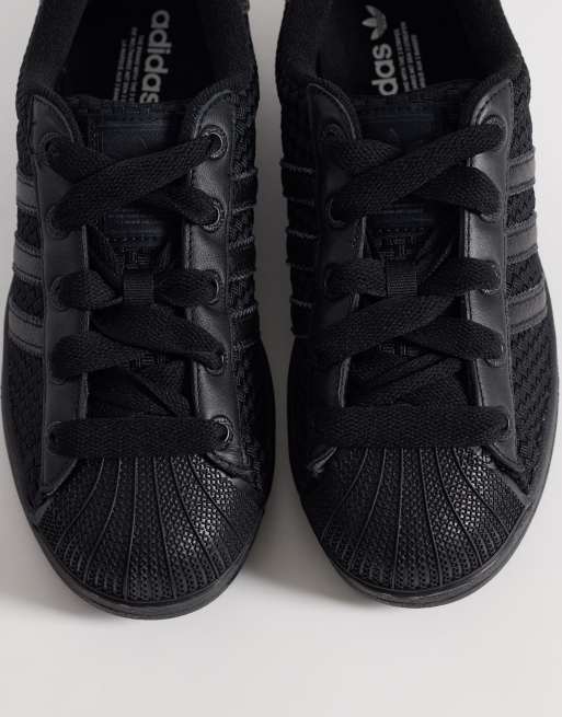 adidas Originals – Superstar II – Gewebte Sneaker in Schwarz , 3 von 5