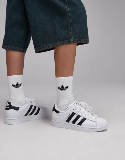 adidas Originals - Superstar II - Hvide og sorte sneakers - view 1