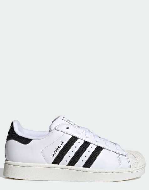 adidas Originals - Superstar II - Hvide sneakers med sorte/råhvide detaljer - view 1