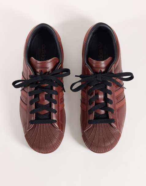 adidas Originals Superstar II lo pro trainers in tonal fox brown exclusive at ASOS - view 1