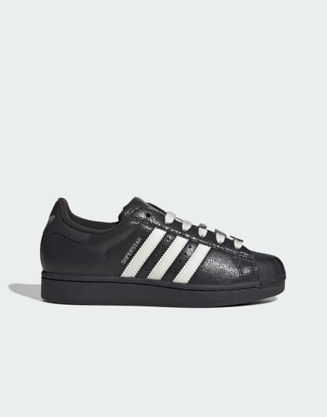 adidas Originals - Superstar II - Mørkebrune og hvide sneakers - view 1