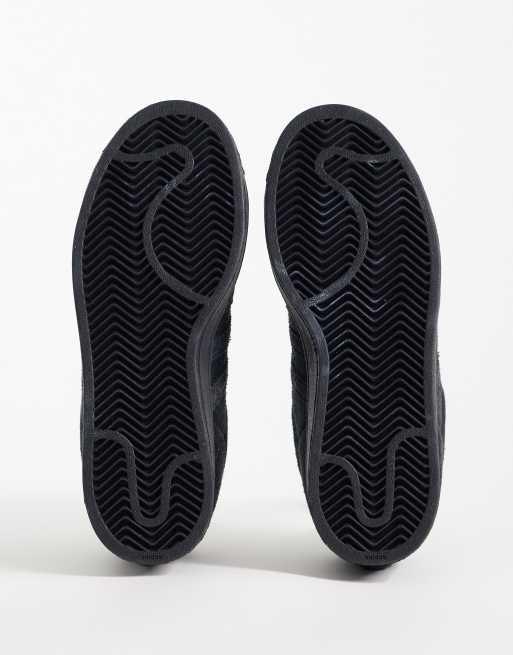 adidas Originals Superstar II Nubuk-Sneaker in Triple Black, 5 von 5