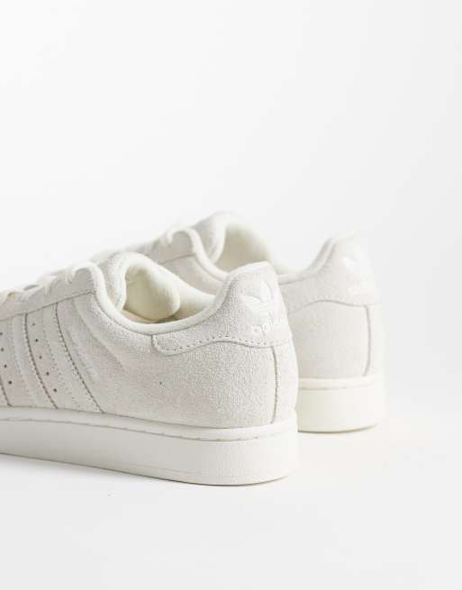 adidas Originals Superstar II Nubuk-Sneaker in Wollweiß, 4 von 5