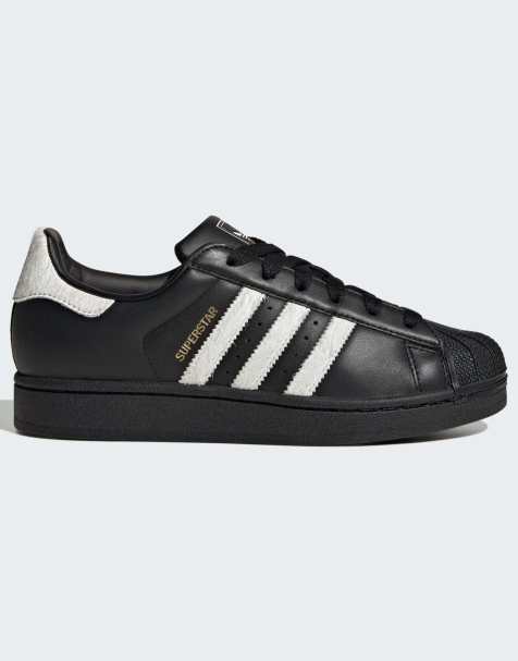 adidas Originals - Superstar II - Scarpe color nero core/bianco sporco/oro - view 1