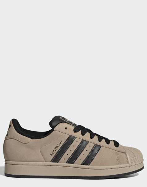 adidas Originals Superstar ii shoes in stone khaki / core black / sto - view 1