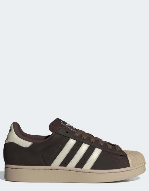 adidas Originals Superstar ii skor i aurora coffee / off white - view 1