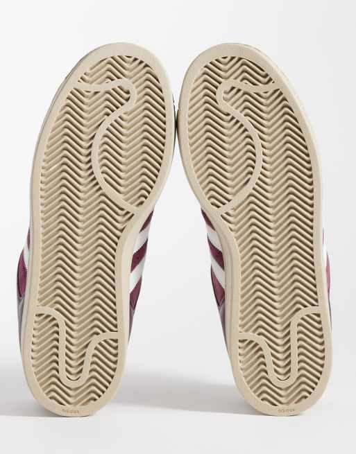 adidas Originals – Superstar II – Sneaker in Burgunderrot, 3 von 5
