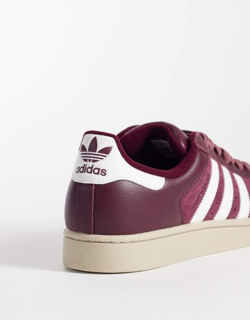 adidas Originals – Superstar II – Sneaker in Burgunderrot, 4 von 5