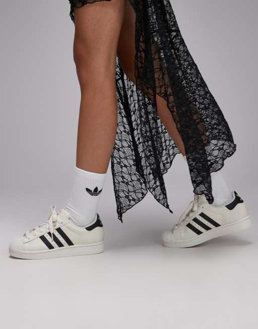 adidas Originals – Superstar II – Sneaker in Cremeweiß und Schwarz, 5 von 5