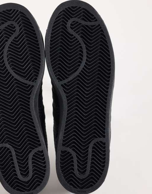 adidas Originals Superstar II Sneaker in Schwarz mit Gitterdetails, 4 von 5