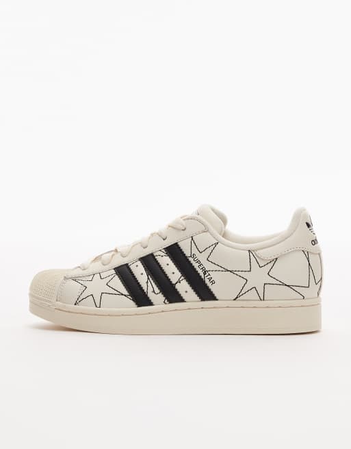 adidas Originals – Superstar II – Sneaker in Wollweiß mit Stern-Ziernähten , 2 von 5