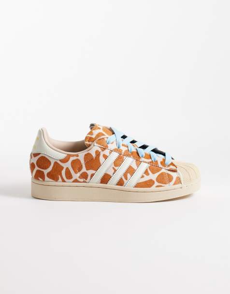 adidas Originals – Superstar II – Sneaker mit Giraffenprint  - view 1