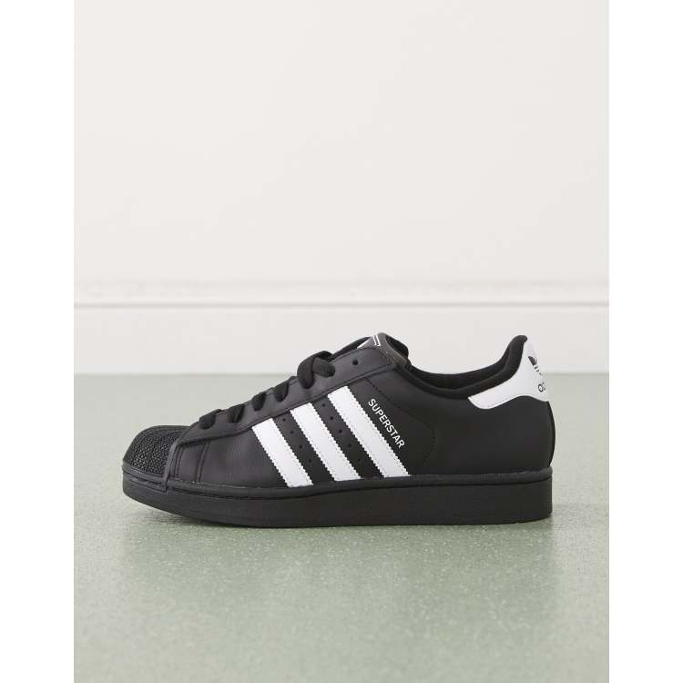 adidas Originals Superstar II sneakers in black and white | ASOS