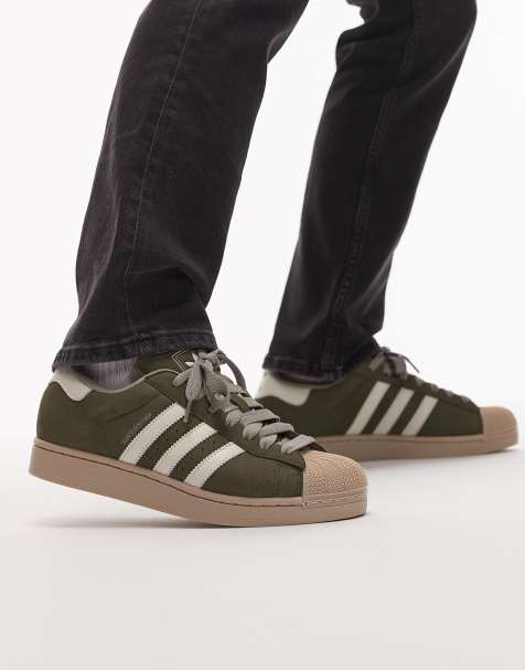 adidas Originals Superstar II sneakers in khaki green - view 1