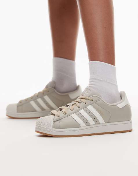 adidas Originals Superstar II sneakers in light grey and white - view 1