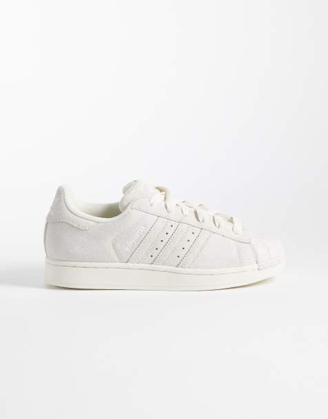 adidas Originals - Superstar II - Sneakers in nabuk bianco sporco - view 1