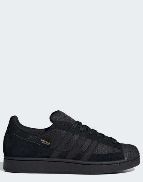 adidas Originals Superstar II sneakers in triple black - view 1