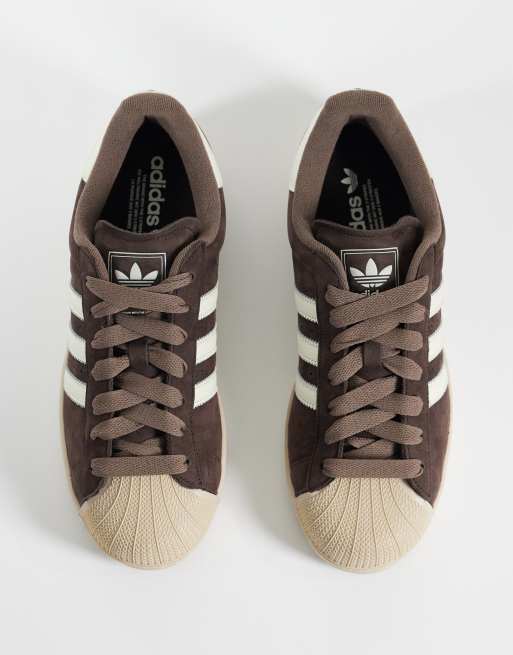 adidas Originals Superstar II sneakers in white and dark  display picture 2