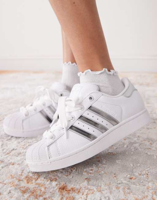 Adidas Originals Adidas Silver Stripe Shoes Adidas Originals