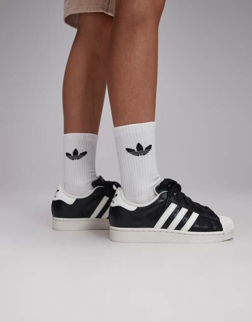 adidas gazelle silver green womens Adidas x Pharrell Williams Unisex Virginia Superstar Core Black / Sky Rush  / Cream White Low Top Sneakers