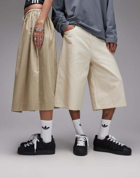 adidas Originals Superstar II trainers in black denim - view 1
