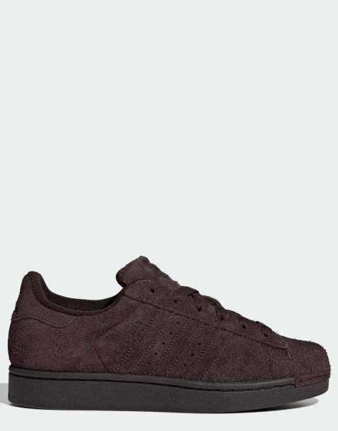 adidas Originals Superstar II trainers in coffee brown - view 1