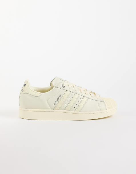 adidas Originals Superstar II trainers in cream - view 1