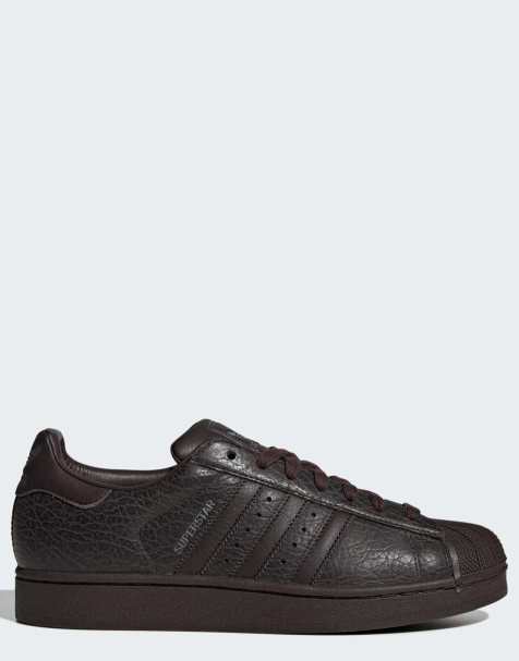 adidas Originals Superstar II trainers in dark brown - view 1
