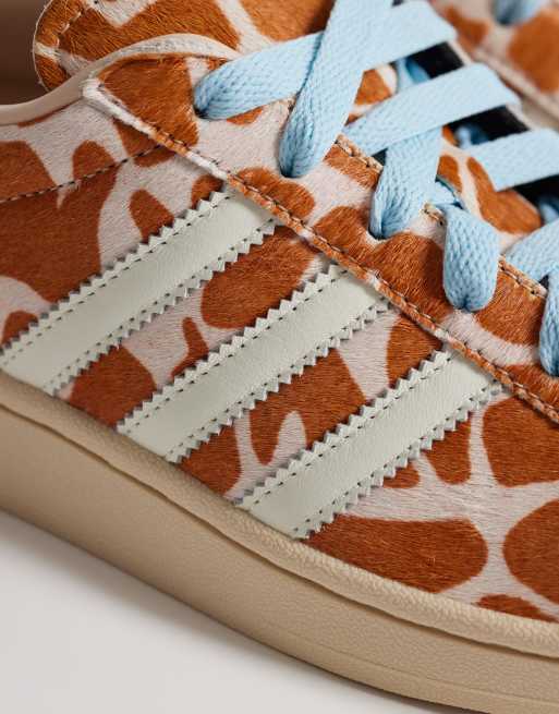 adidas gazelle silver green womens Bohemian Giraffe Sneakers – Elephantsity main image 1