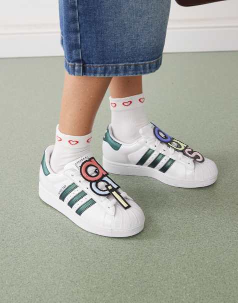adidas Originals Superstar II x Jeremy Scott sneakers in white - view 1