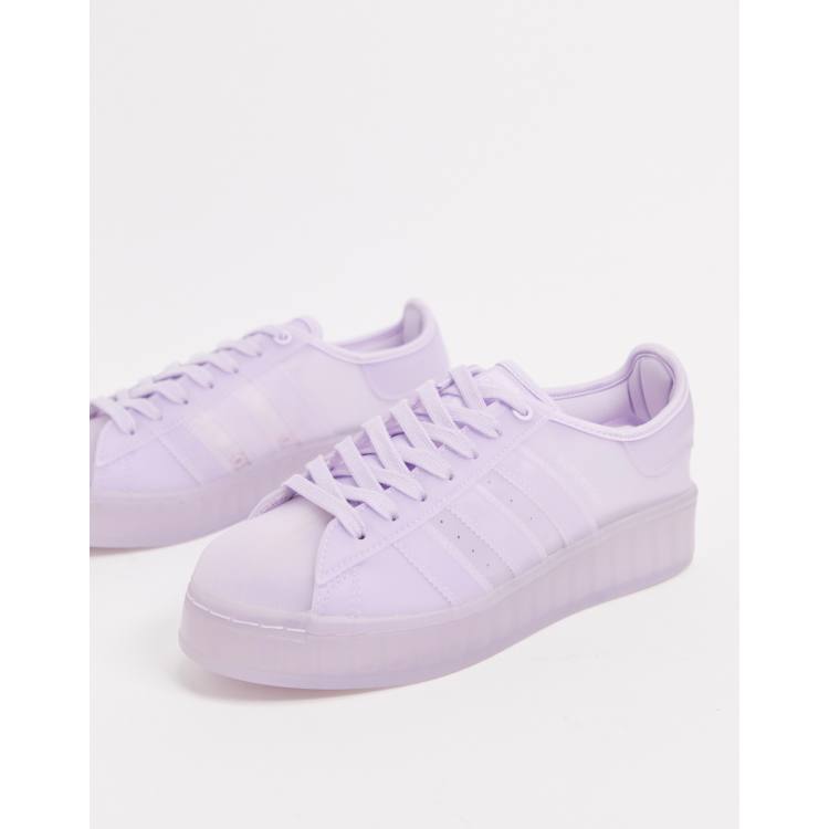 adidas Originals Superstar Jelly Baskets translucides Teinte violette