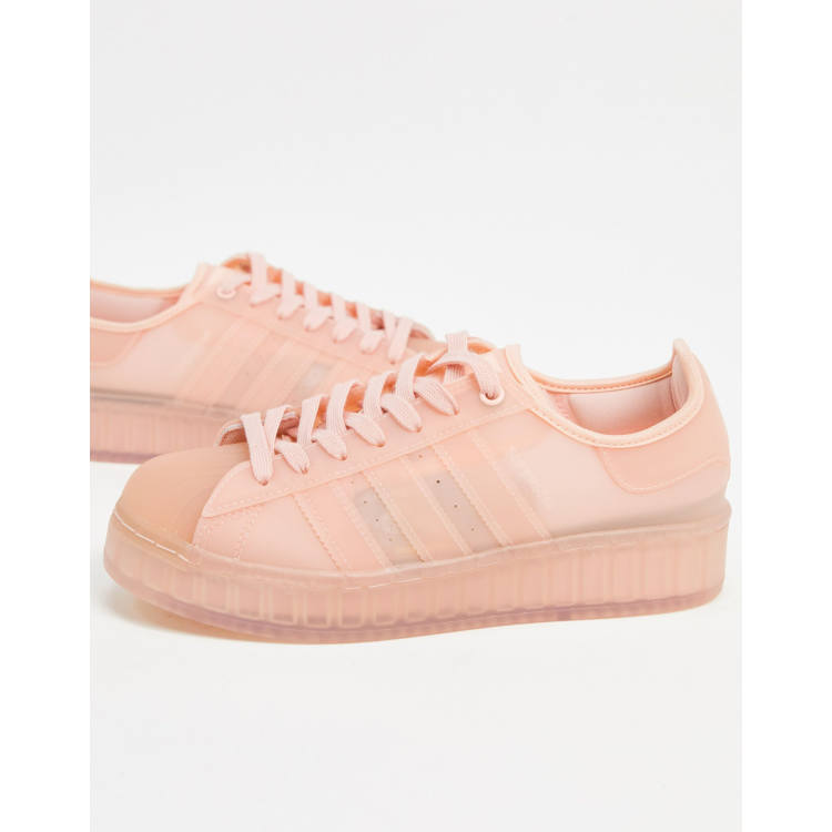 adidas Originals Superstar Jelly sneakers in vapour pink ASOS